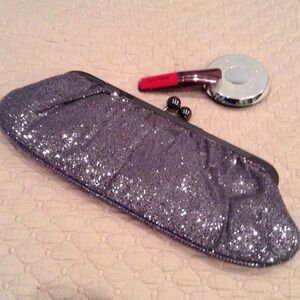 Sparkly evening clutch